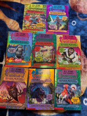 Goosebumps Give Yourself Reader Beware Book Set